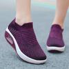 2025 Spring New Shoes Casual Shoes Breathable and Lightweight Mother Shoes Lace-up Air Cushion Sports Shoes Women's Shoes