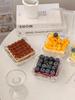 Transparent Tiramisu Packaging Box Cake Dishes Mousse Cutting Sweet Dessert Baking Western Pastries Separation Packing Box