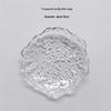 Glacier Glass Dessert & Snack Plate Set