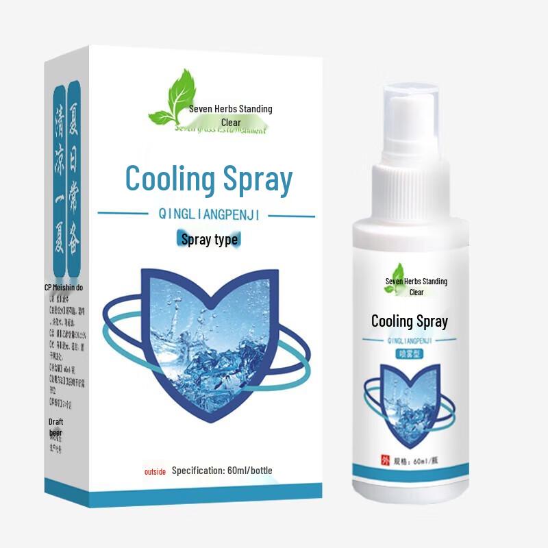 Охлаждающий спрей Qicao Liqing