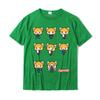 Aggretsuko Umore Attuale Maglietta a Maniche Corte T-Shirt Fitness aderente Cotone di Alta Qualità Top Magliette Europa Per Uomo