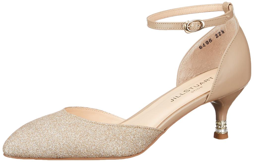 Stuart Pumps Ankle Strap Separate Pumps 6496 Cm E [Jill Shoe] Women's GD/ 24.5