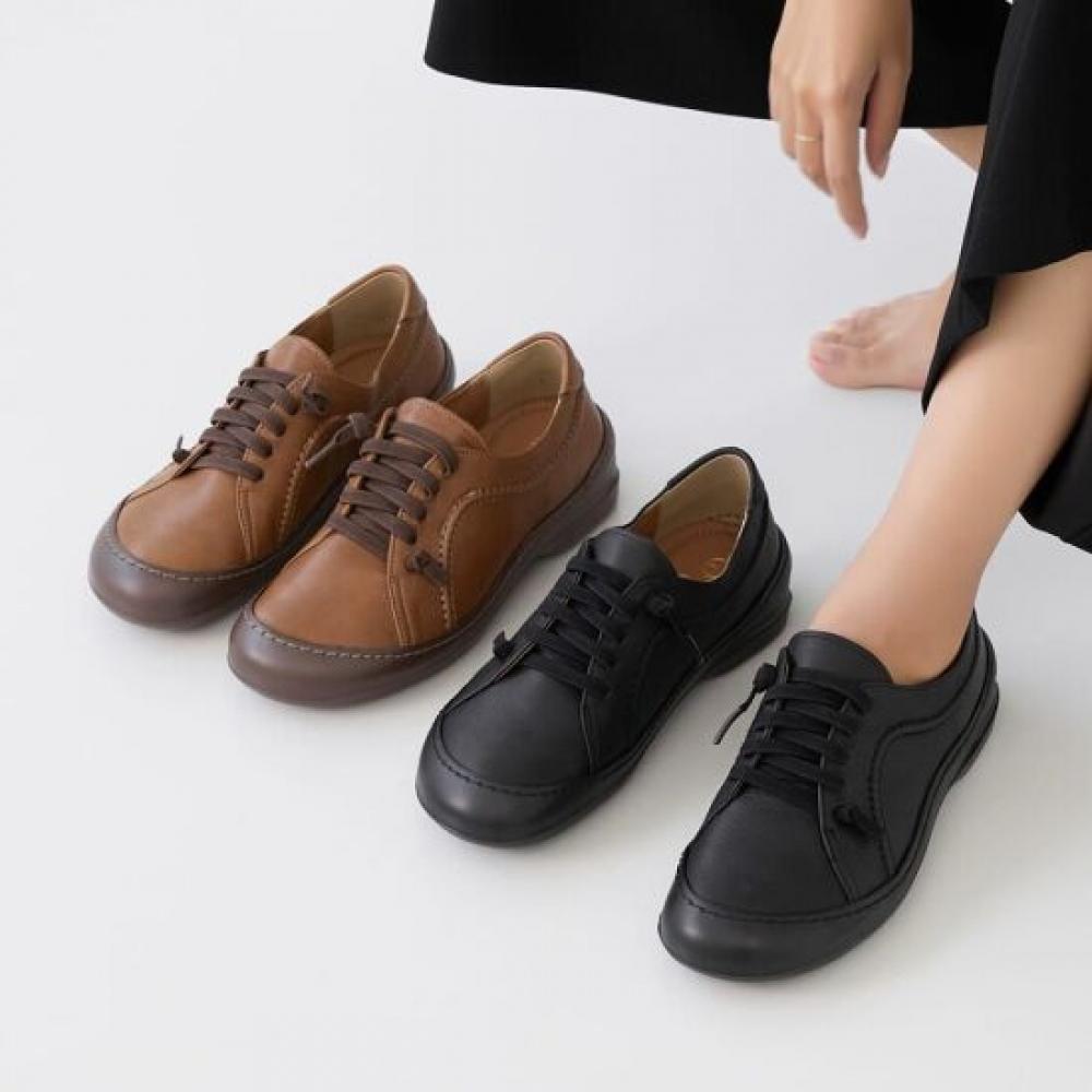 Jisyu Unisex Genuine Lambskin Ronne Comfort Sneakers Mk 1234