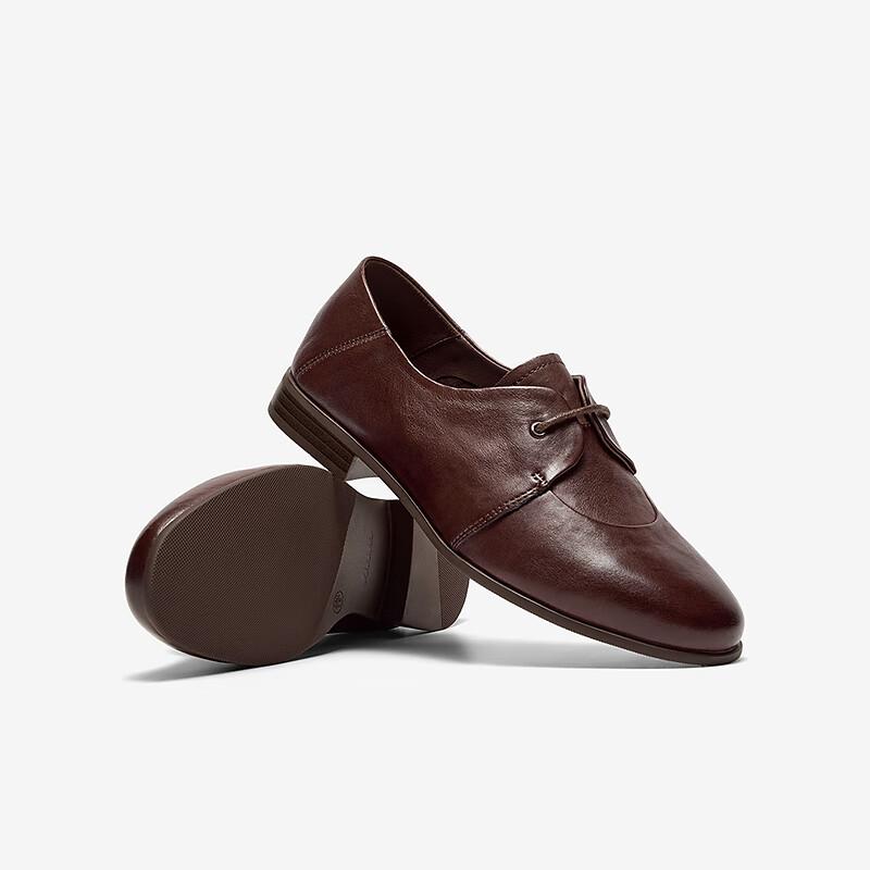Bata Oxford Leather Commuter Women's Shoes