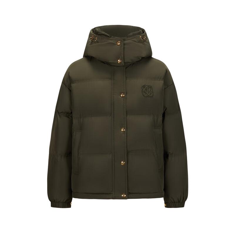 JIUZI ANNACO Casual Hooded Short Duck Down Jacket