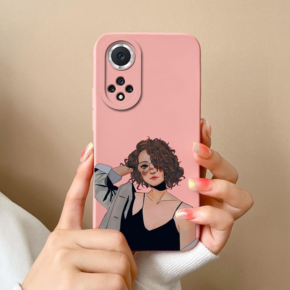 

For Huawei Nova 9 Pro SE Phone Case Cute Cat Cartoons Style Liquid Silicone Shell For Huawei Nova9 Pro SE Ultrathin Back Cover Huawei Nova 9