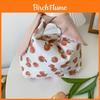 Japanese Style Bento Bag With Rabbit Ears Stylish Lunch Box Tote For Work And School Ins Zebra Pattern