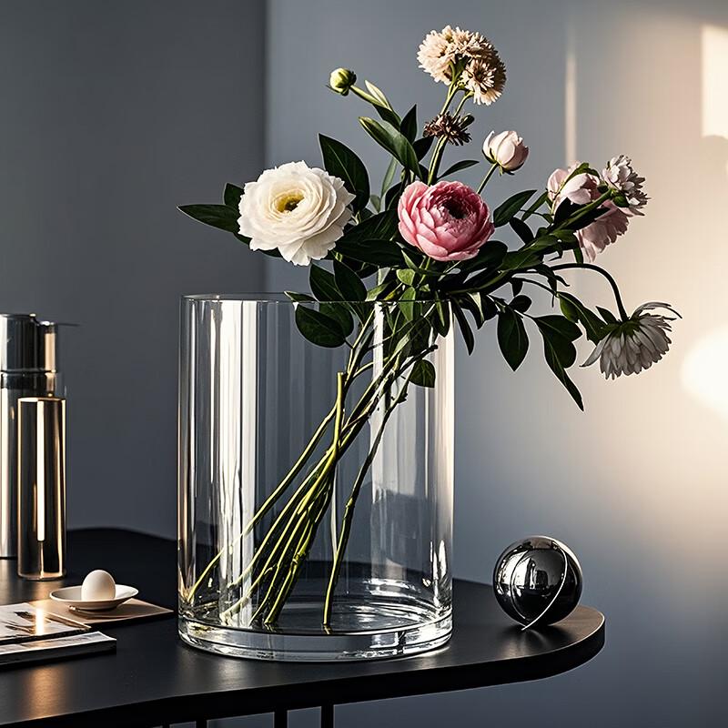 Transparent Acrylic Anti-fall Flower Vase