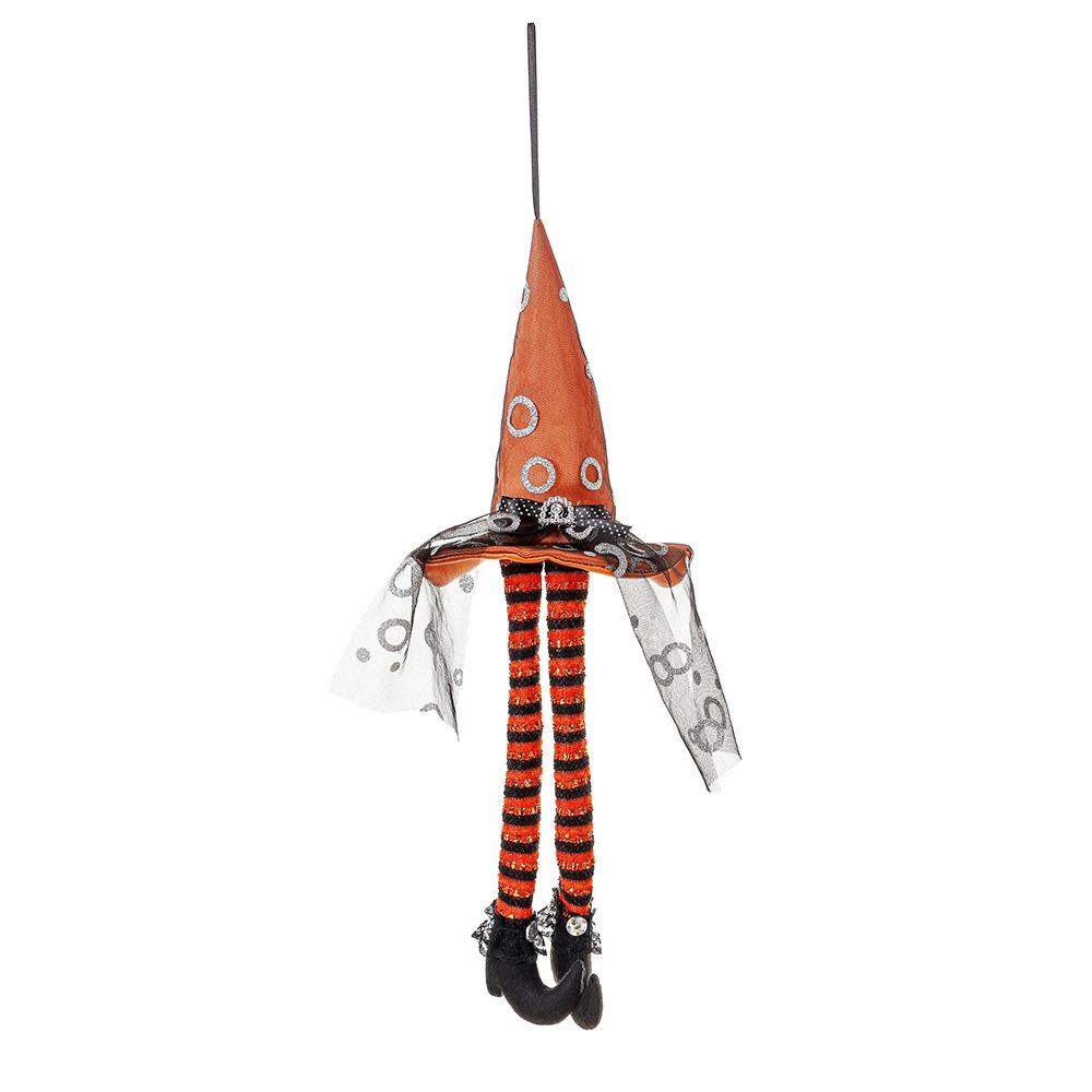 Striped Long Legs Long Leg Witch Hanging Ornament Party Witch Leg Pendant Haunted Escape Room