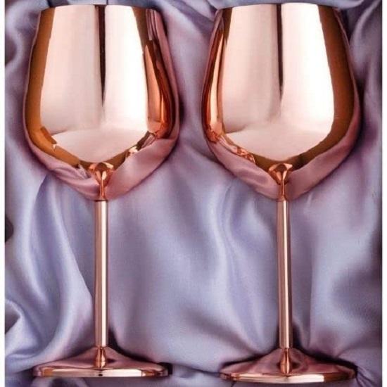 Diwali Gifts, Special Copper Wine Glasses, , Gift for Men and Women, Unbreakable Wine Glasses