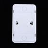 1Pcs 10A Eu Standard Electrical Outlett Ground Vintage Surface Power Socket Plugs Flame Retardant Plastic Wall Mount Socket