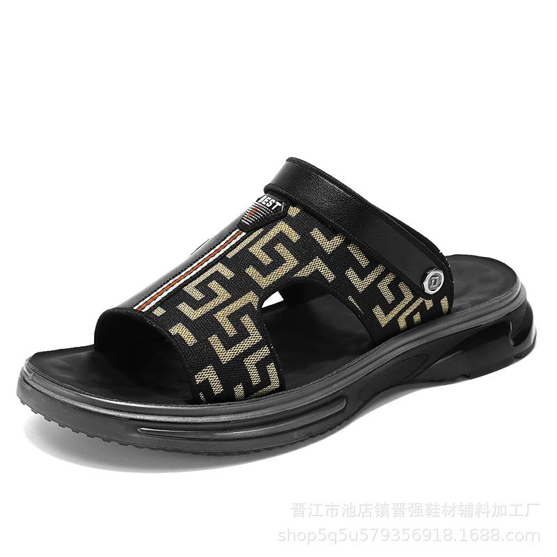 

Сандалии новая летняя платформа пляжная обувь мужские уличные нескользящие износостойкие сандалии для ходьбы по воде обувь двойного назначения для повседневной носки 38 чёрный