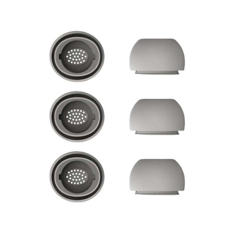 2pcs Silicone Ear Tips Earplug Compatible for Buds 3Pro Earplug Offering Comfortable Fit and Superior Music Experience
