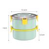 JIESITONG 304 Stainless Steel Insulated Lunch Box