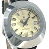 Working Good RADO DIASTAR Automatic Swiss-made Hard Metal Case Champagne Dial Date Brand-new Aftermarket Strap Ladies' Watch 3-Hand