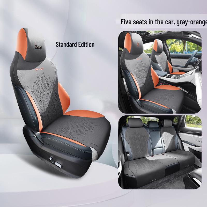

BYD Song Pro Замшевая подушка на сиденье автомобиля, Четыре сезона, Дизайн с полуобхватом. Song Pro 5-Seater