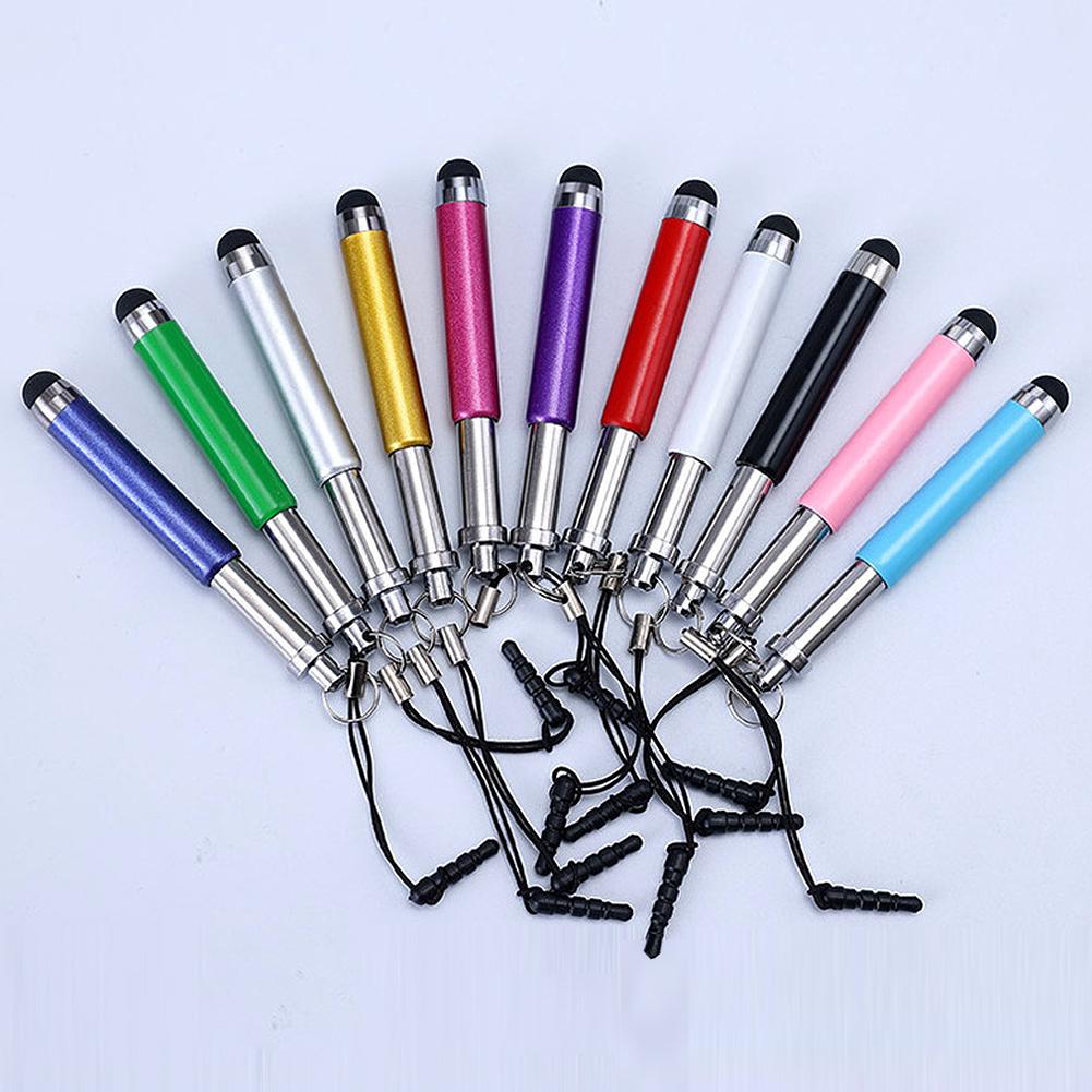 3Pcs Retractable Screen Stylus Touch Pen Universal Mini Capacitive Pen for Phone PC Mobile Phone Electronics Retractable Pen