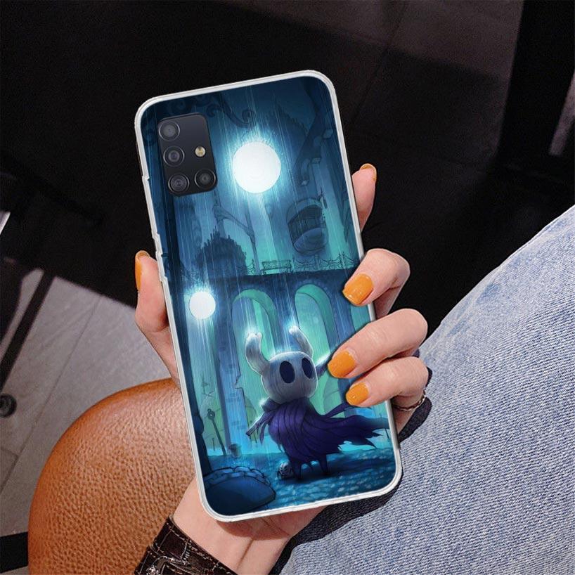 Hollow Knight Cartoon Phone Case For Samsung Galaxy A52 A32 A22 A12 A51 A31 A50S A30S A20S A10S Note 20 Ultra 10 Plus S10 A72 A7