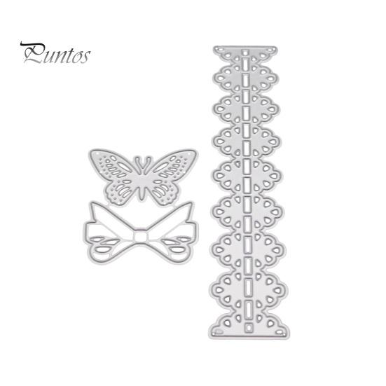 Lace Butterfly Cutting Dies DIY Scrapbook Emboss Paper Cards Album Punch Stencil