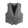 Y2K Versatile Summer Sleeveless Vest Women's Slim Fitting Vest Street Fashion