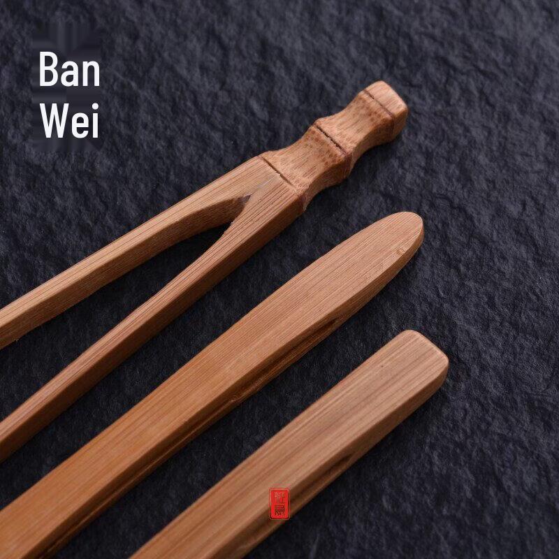 Bamboo Tea Tongs Set