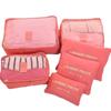 Travel Six-Piece Luggage & Clothing Packing Storage Bag Set with Logo