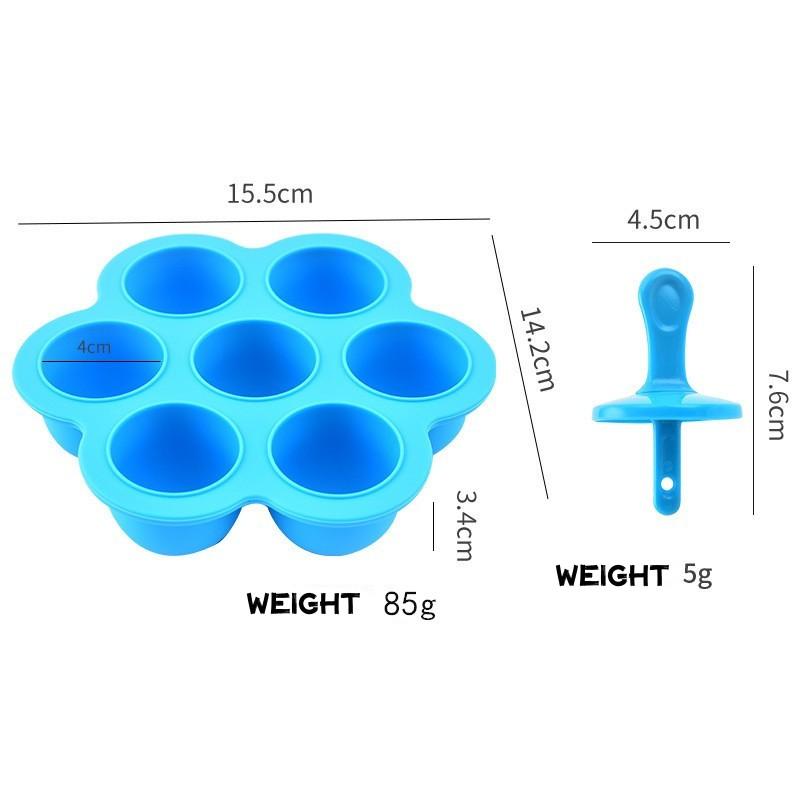 Φόρμα Σιλικόνης Πολυλειτουργική για Παγωτό Ξυλάκι DIY Παιδική Σπιτική Φόρμα Παγωτού Φόρμα Παγωτού