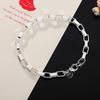 925 Sterling Silber Klassische Lange Quadratische Gliederketten Armbänder Für Damen Herren Mode Party Hochzeit Accessoires Schmuck Weihnachtsgeschenk