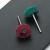 10pcs Mini Sanding Accessories Polishing Wheel Nylon Buffing with 3mm Shank Drill Abrasive Brush
