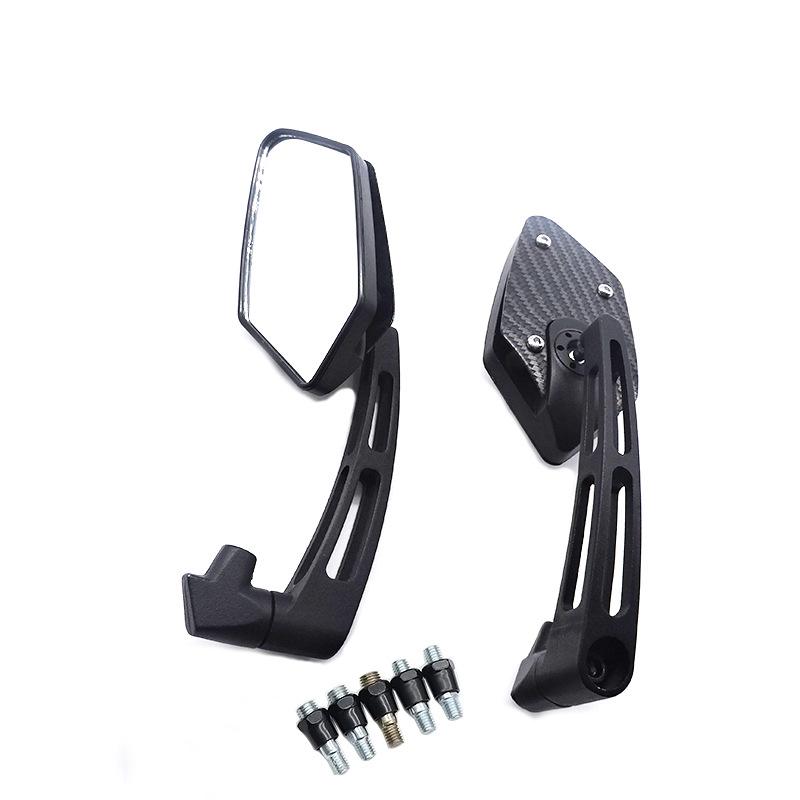 Specchietto Retrovisore per Scooter Elettrico e Moto con 5 Viti - Riflettente, Design Modificato