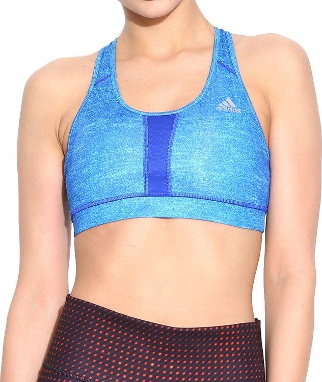 F6711 ADIDAS HEATHER BRA RUNNING BRA XS