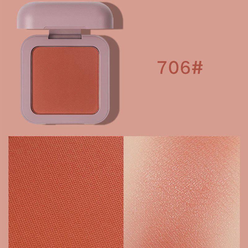 Blush Pallete Face Makeup Single Blusher Powder Long-lasting Natural Matte Blush Make Up 706#