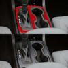 Red Carbon Fiber Interior Gear Shift Cover Trim For Colorado/Canyon 2015-