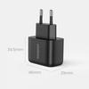 Ugreen 25W USB-C PD Fast Wall Charger with 6.6ft USB-C Cable, Black (Model 50581)