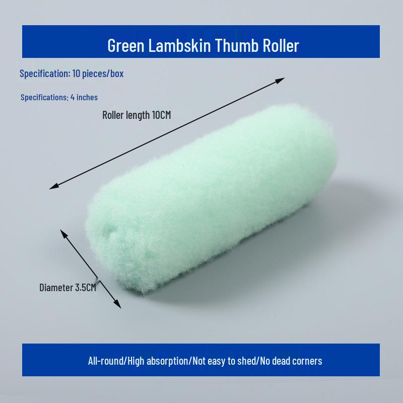 9-Inch Non-Shedding Texture Roller Brush for Latex and Oil Paints