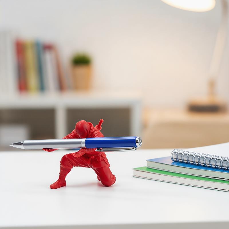 3D Printed Pen Holder Creative Desk Decoration Item Cool Pen Rack Interesting Office Ornament