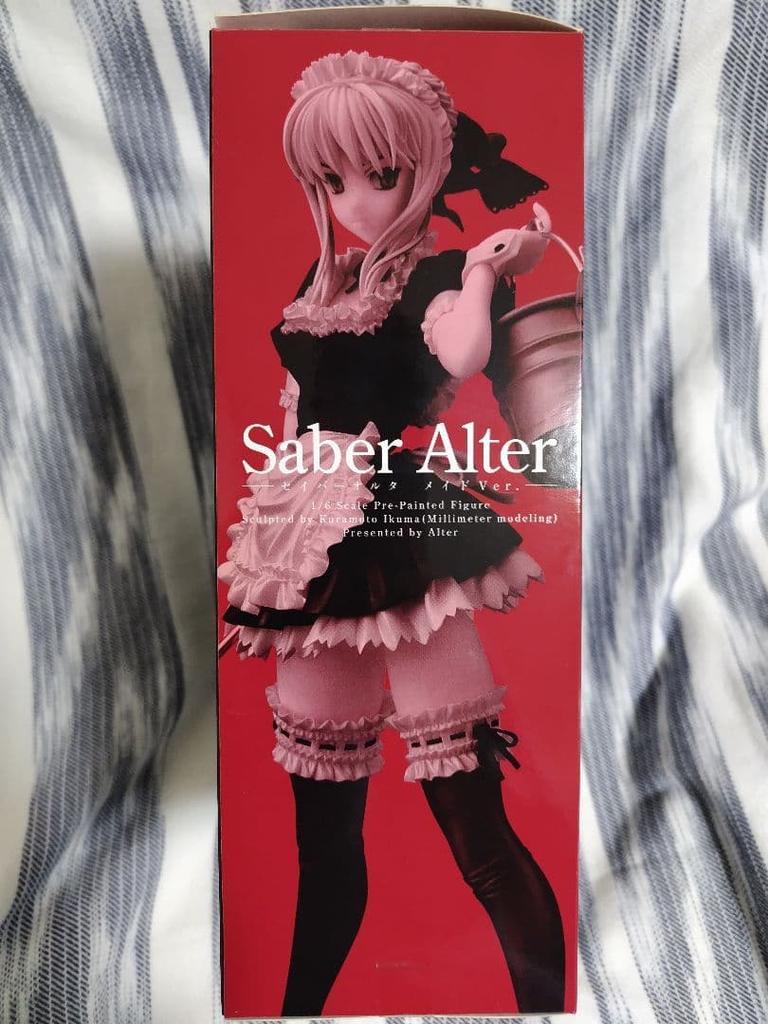 [USED] Alter Saber Alter Maid Ver. 1/6 Scale Opened Almost