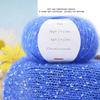 Pearl Mohair Yarn DIY Handmade Thick Thread South African Pony Mohair Scarf Thread Cashmere Wool Mohair
