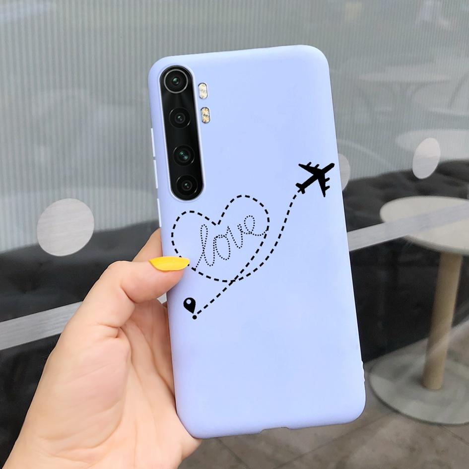 For Xiaomi Mi Note 10 Lite Case 6.47" Fashion Cute Girls Painted Soft TPU Cover For Xiaomi Note 10 Lite MiNote10 Lite Phone Case