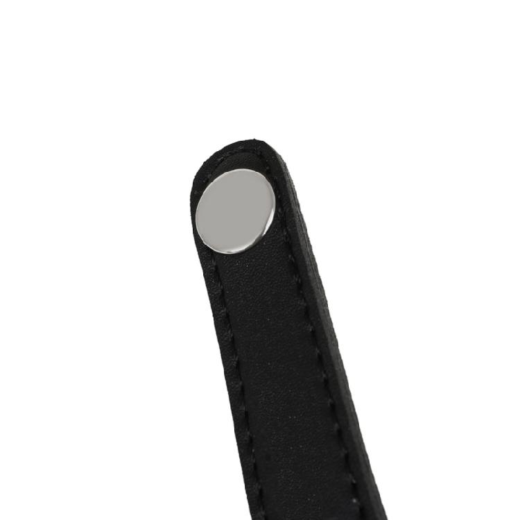 Unique Black Accordion Bellow Strap with Reinforced Edges and Secure Fastening System Suitable for Offering Durability