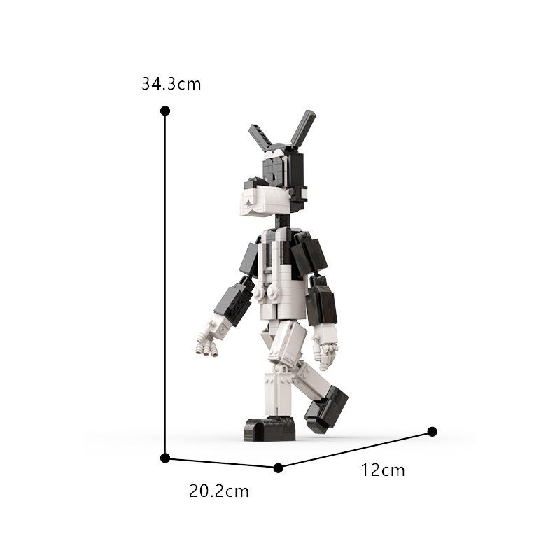 2025 Bendy und die Tintenmaschine 3D Kinderblock-Spieldesigner aus Kunststoff für Jugendliche und Kinder