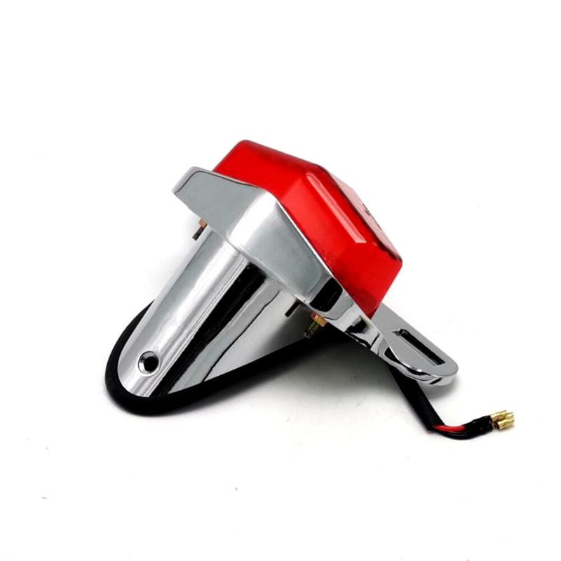 Motorcycle LED License Plate Bolt Lights Rear Brake Light 12V License Plate Lamp Professional Tail Light