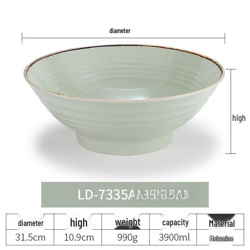 Yipan Japanese Style Melamine Noodle Bowl