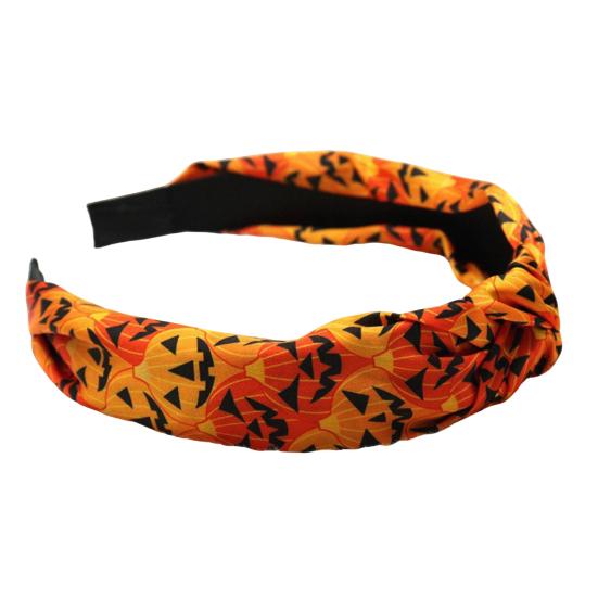 Bentiță Halloween Pânză de păianjen Pălărie de vrăjitoare Liliac Fantomă Model Lună Nodată Înfrumusețată Cerc de păr Lat Accesorii de păr