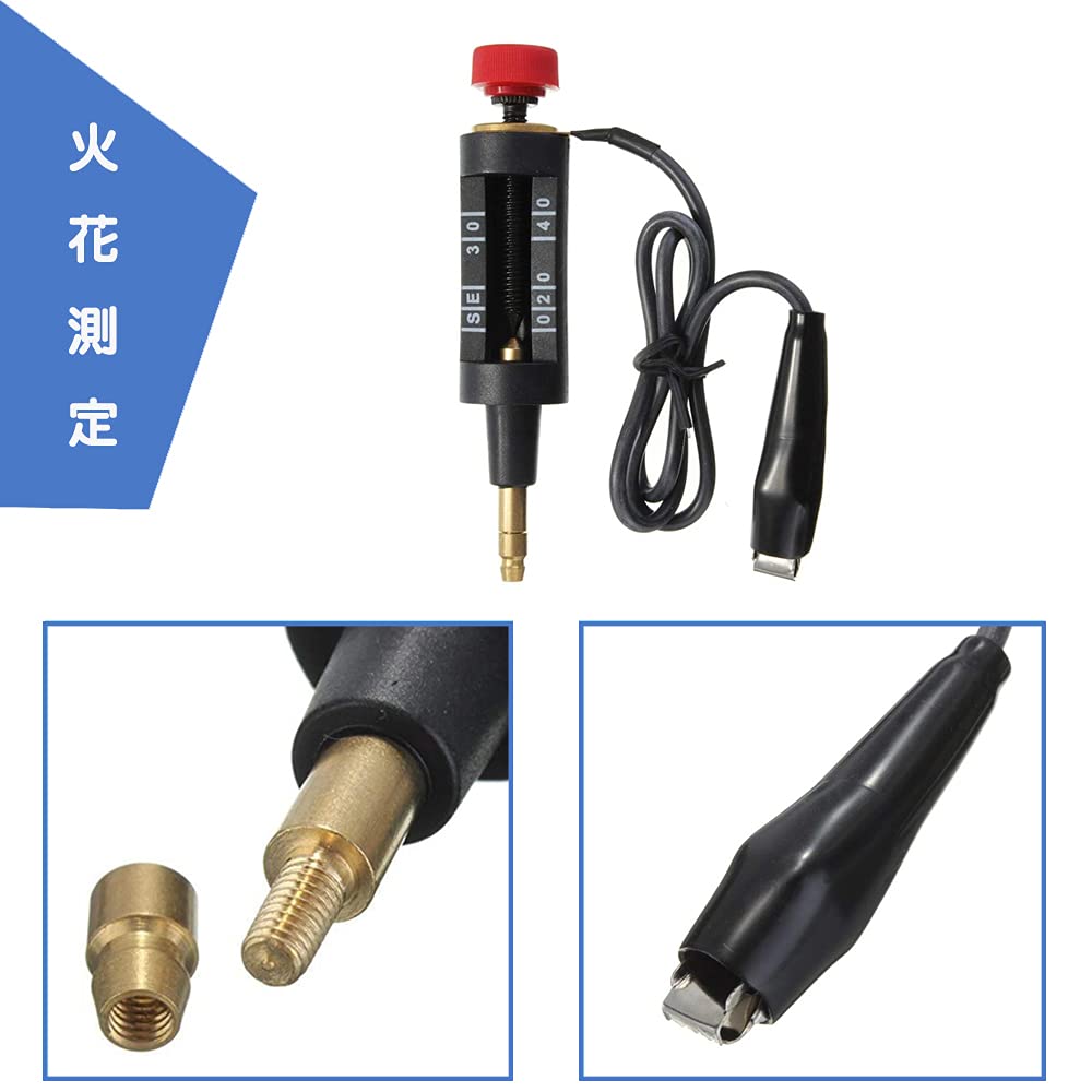 Spark Plug Tester Ignition Measuring Tool Spark Measurement Ignition Checker Adjustable Circuit Diagnostic Diagnostic Tool
