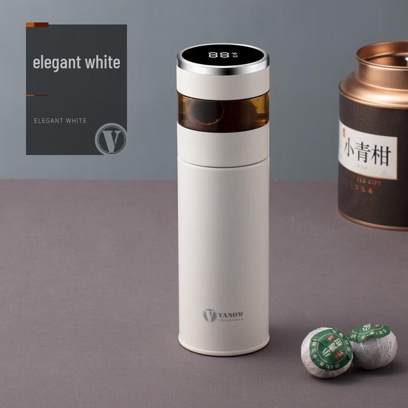 Vanow 316 SS Tea Infuser Insulated Mug, 450ML