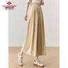 Yu Zhaolin Women's Summer Cropped Wide-Leg Casual Pants Y52X067