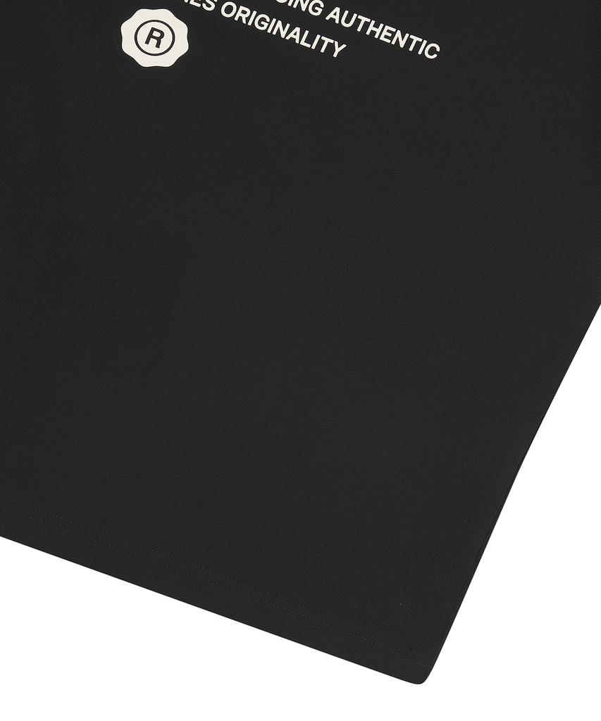 Syupeodeulai Core Signature T-Shirt Black Sduiscq15Blk