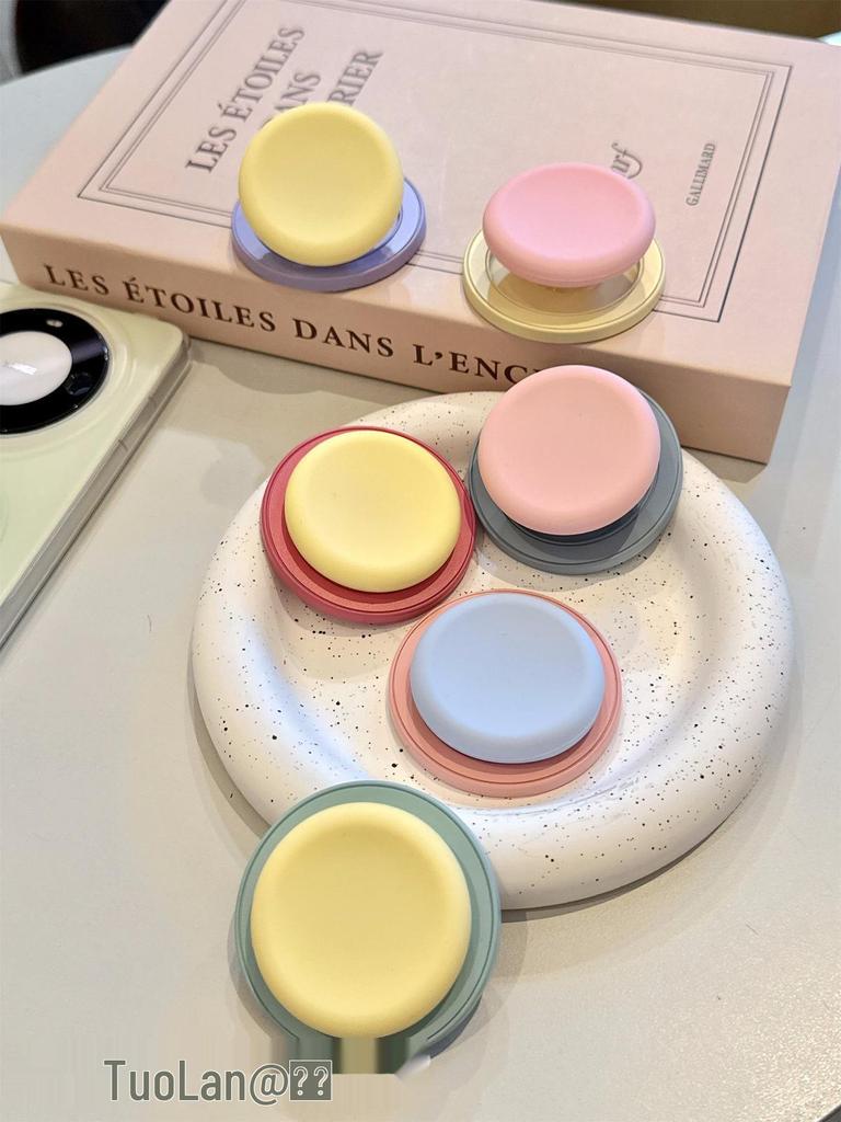 New Macaron Color Blocking Liquid Silicone MagSafe—Blogger Recommended