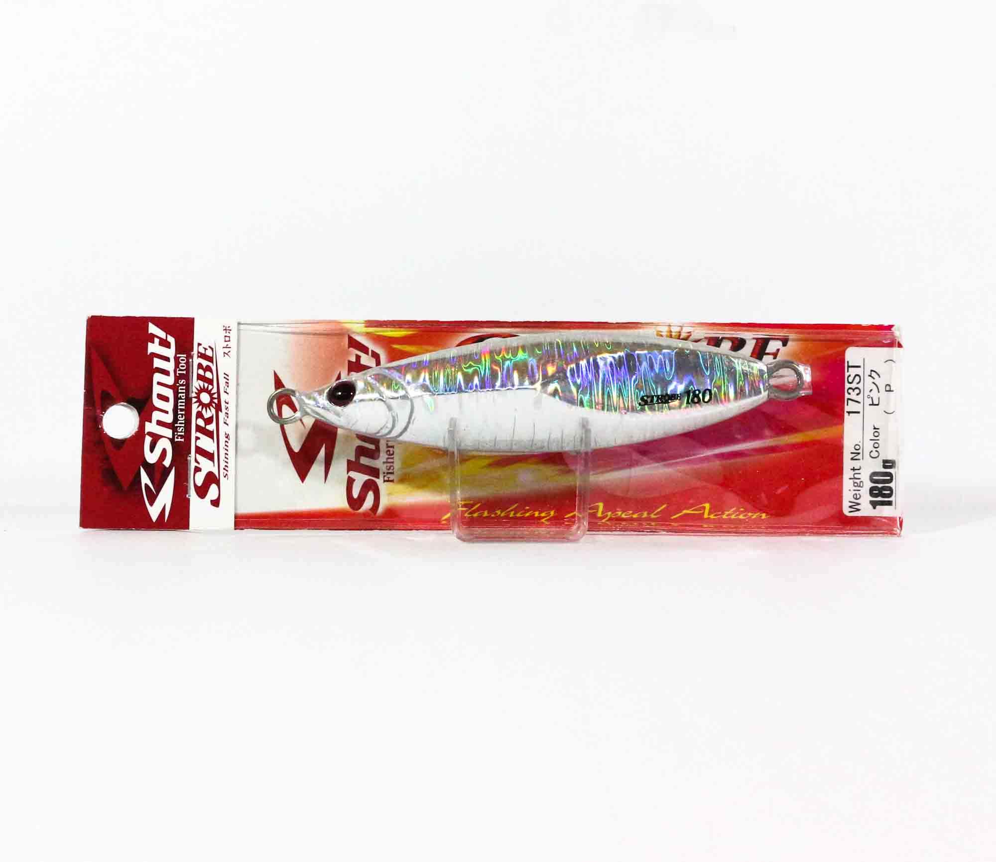

Shout 173-ST Metal Jig Strobe 180 grams SH (4698) DC
